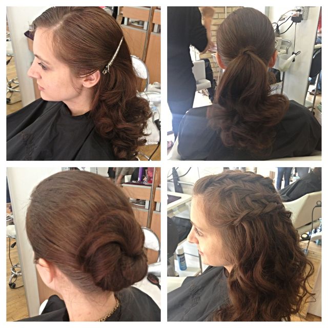 bridal hair