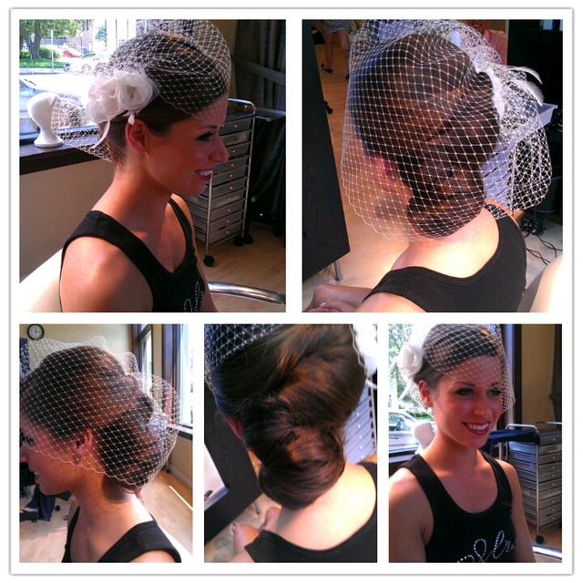 bridal up-do