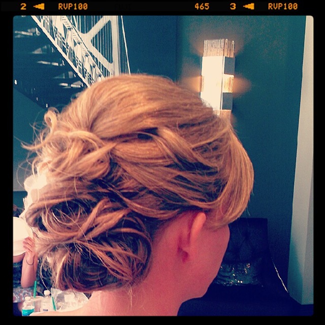 bridal up-do