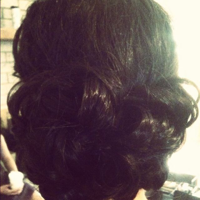 bridal up-do
