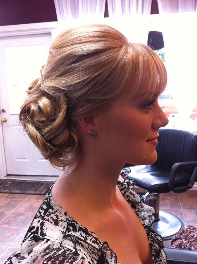 bridal updo by Aimee Jadore