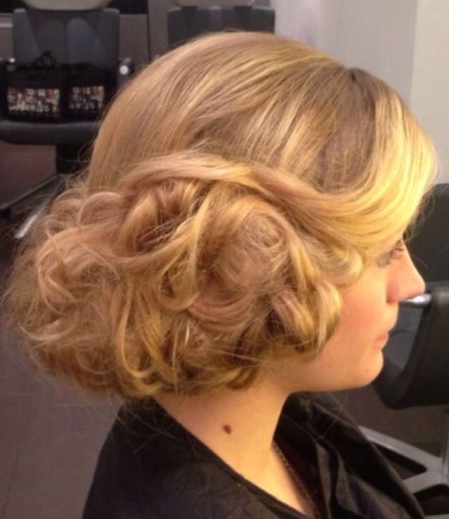 bridal updo by Lisa