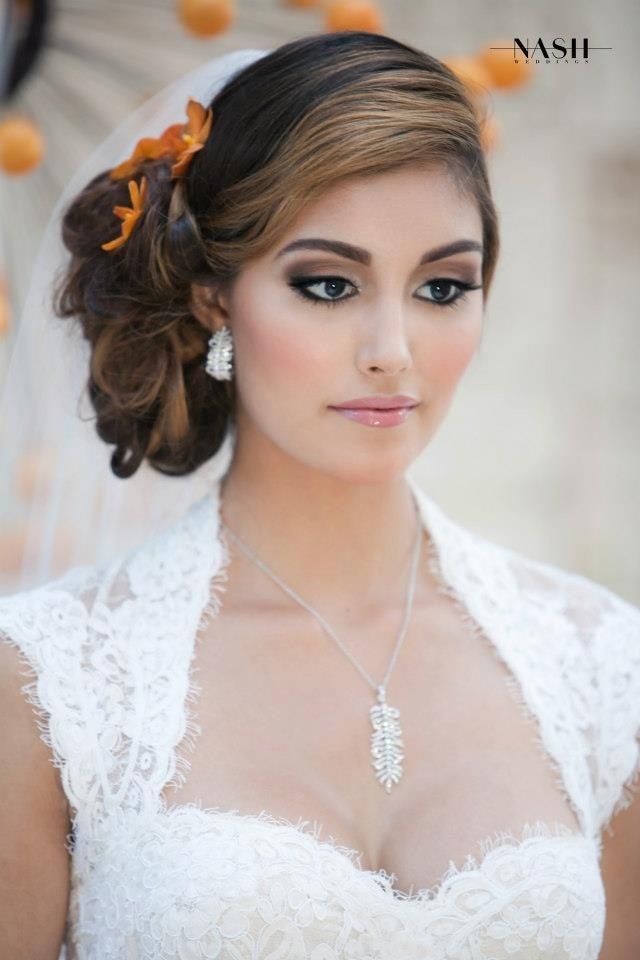 bridal updo