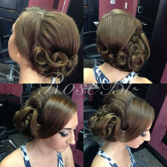 bridal updo