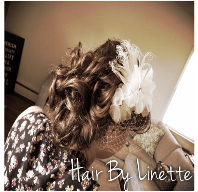 bridal updo