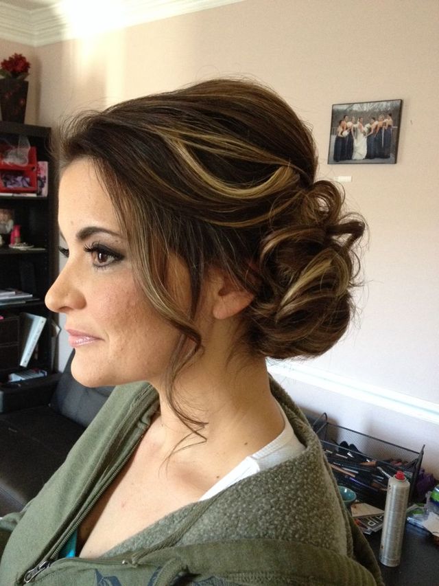 bridal updo