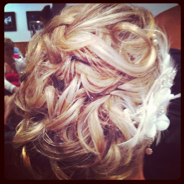 bride up- do