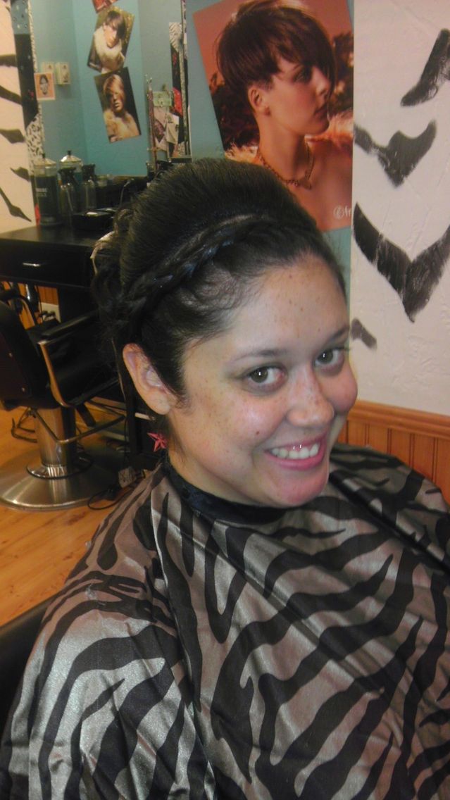 bridesmaid braid