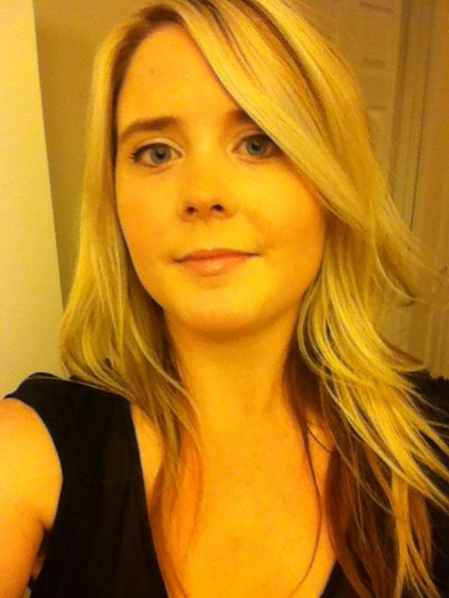 bright blonde