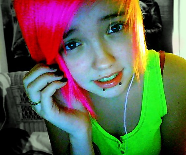 bright pink