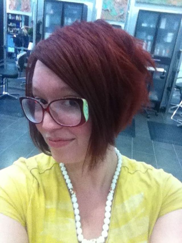 bright red and sassy