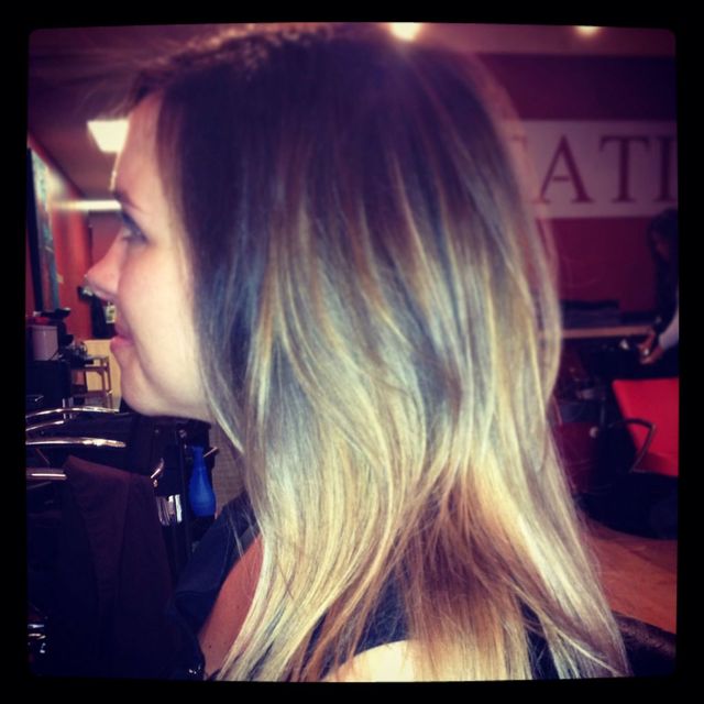brown/blonde/ombré 
