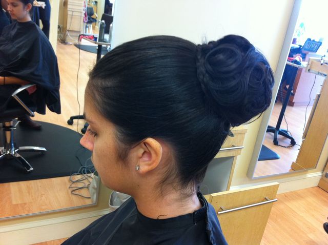 bun updo