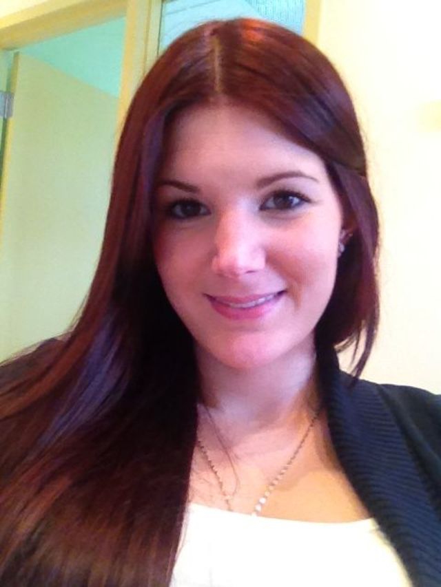 burgundy hair