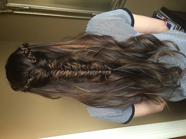Balayaged Braid