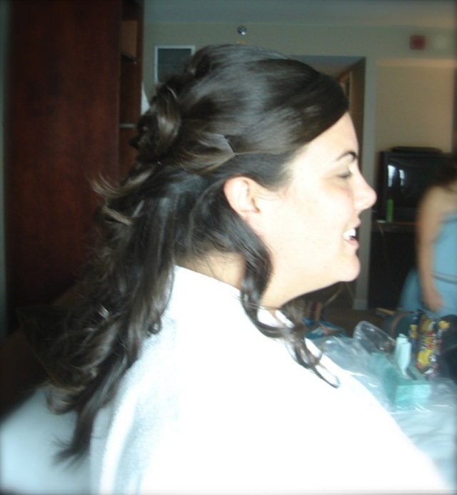 wedding hair