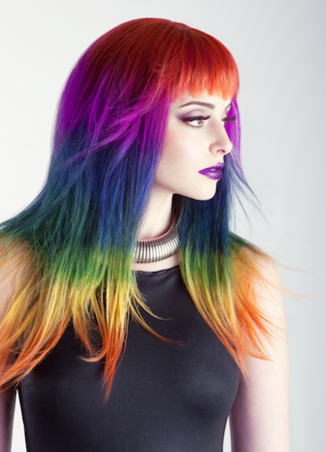 Rainbow Hair
