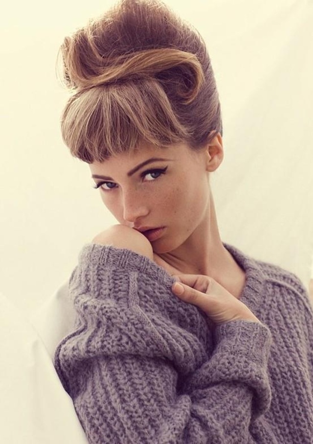 retro updo