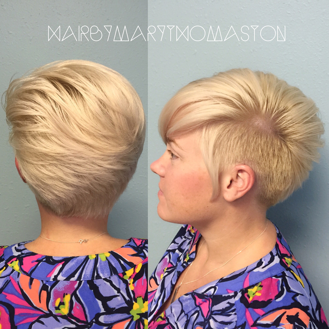 Edgy undercut