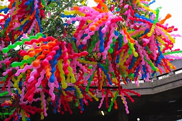 Balloon Trees Korea London