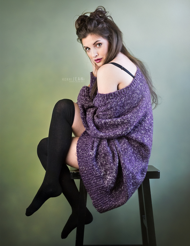 Top Knot Big Sweater