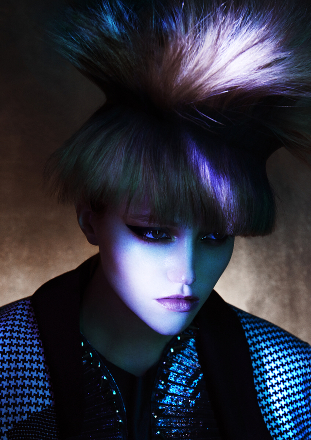 Hermiz Daniel Photo Andrew O'Toole styling Elaine Marshall makeup Blondie 