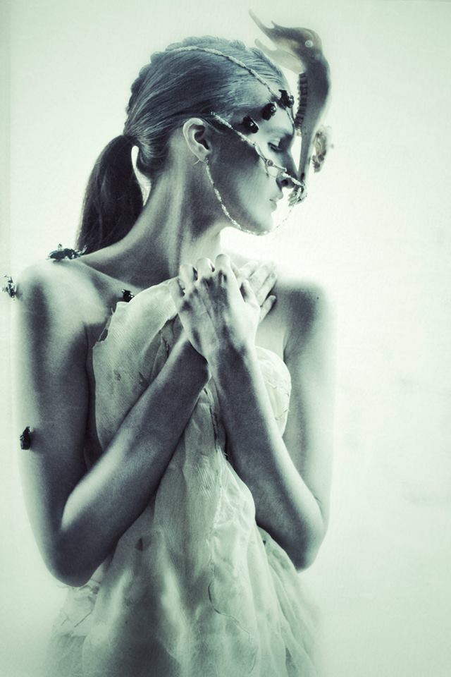 model: alexandria serafini, photo by bob packert.  jewelry by House of Cach Makeup by Jeremy Stone and Noel McKinnon Hair by Kashmir