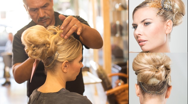 Long hair up-do's by Martin Rodriguez