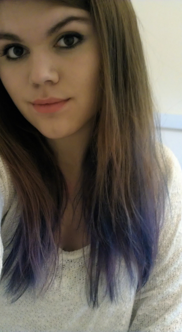 Long straight hair