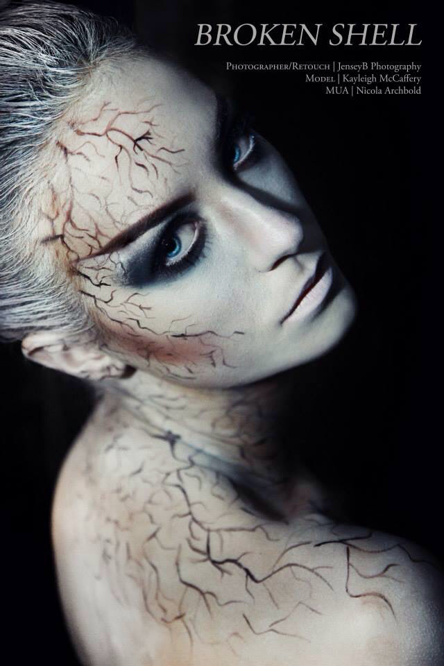 Mua Nicola archbold | model Kayleigh mccafery