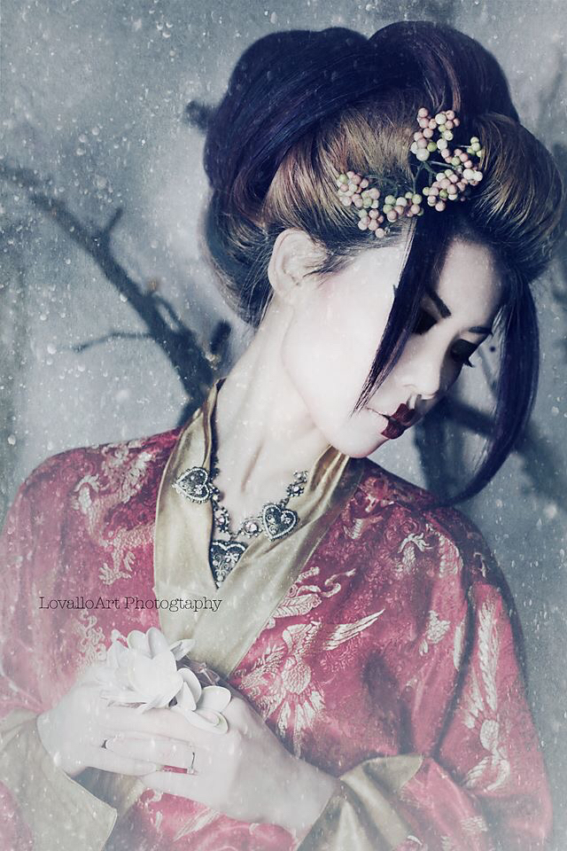 Geisha/ photo & hair LovalloArt Photography, L. Hair Studio-Lisa Lovallo, model Carole Yue, MUA:Kayla Zajes, Shine Makeup Artistry