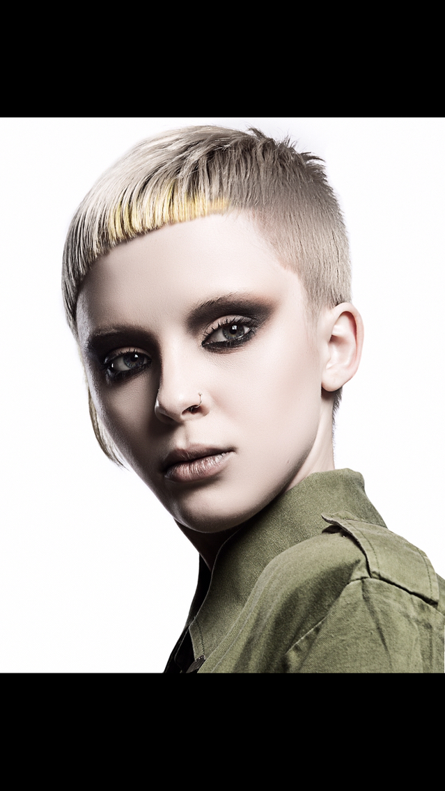 Hair Paul Stafford and Aidan Bradley for Stafford hair 
Photo Lee Mitchell 