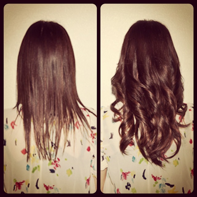 Microlink Hair Extensions(before/after) by jenniguccihair