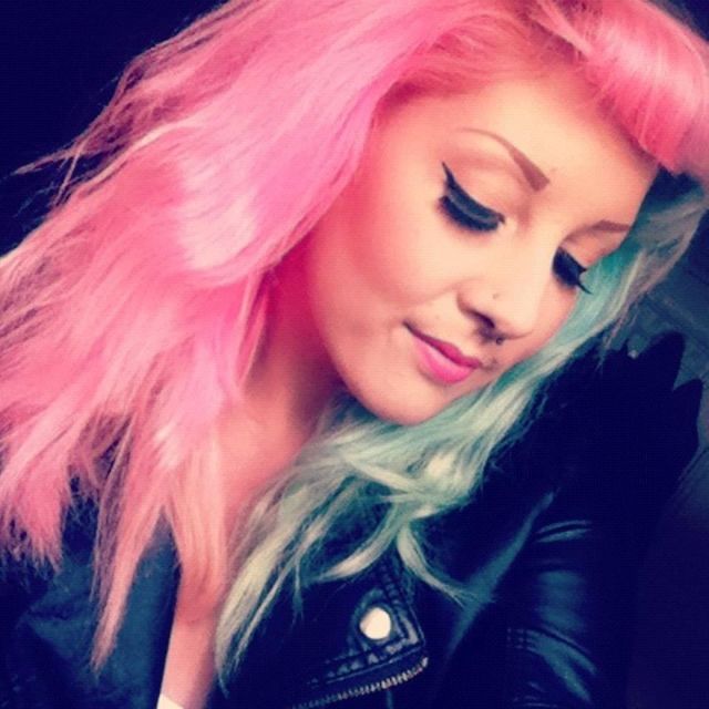 candy floss hair
