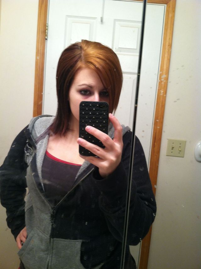 caramel/maroon