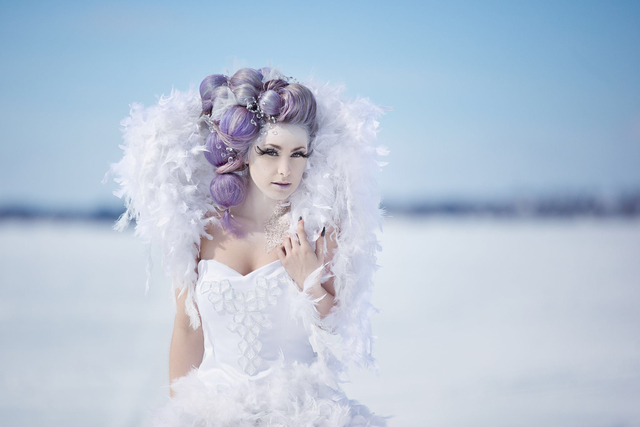 Model Kat.  Mua Stacie Tasker.  Photographer Crystal Whitehead. Hair Trish Legere 