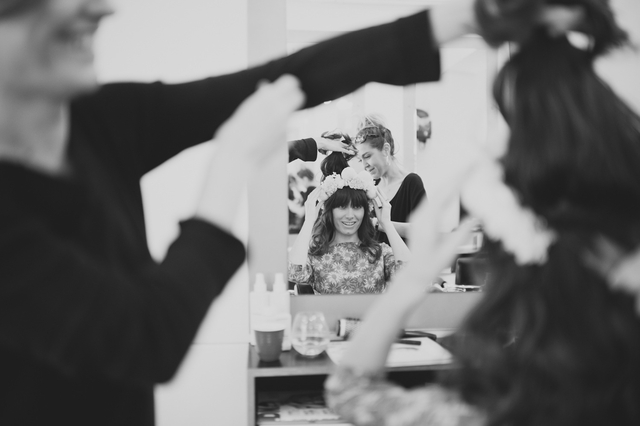 LAURA'S WEDDING - HAIR UPSTYLE + MAKEUP — at Super Deluxe - Hair and Makeup.