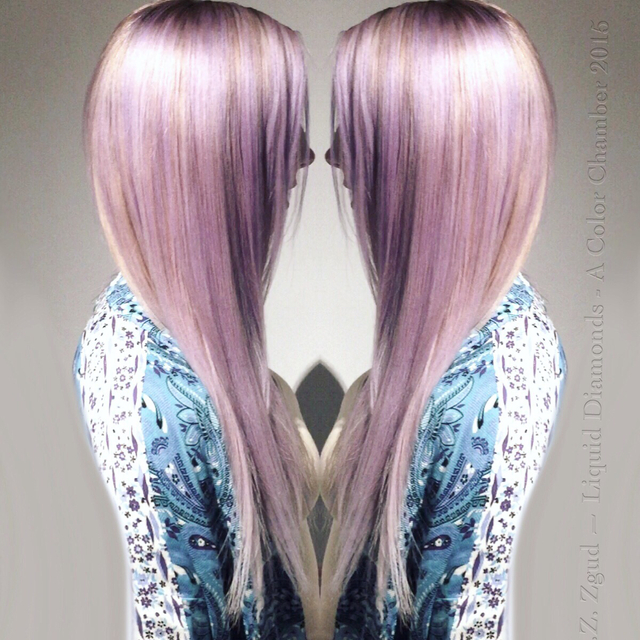 Lavender and Metallic Vanilla