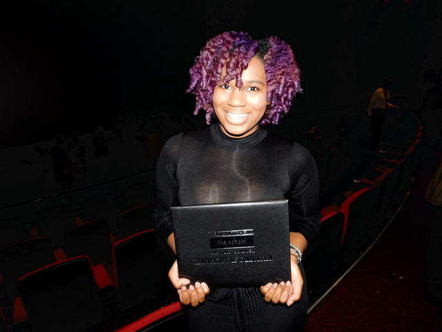 Recent graduation from Paul Mitchell the school Tysons Corner
