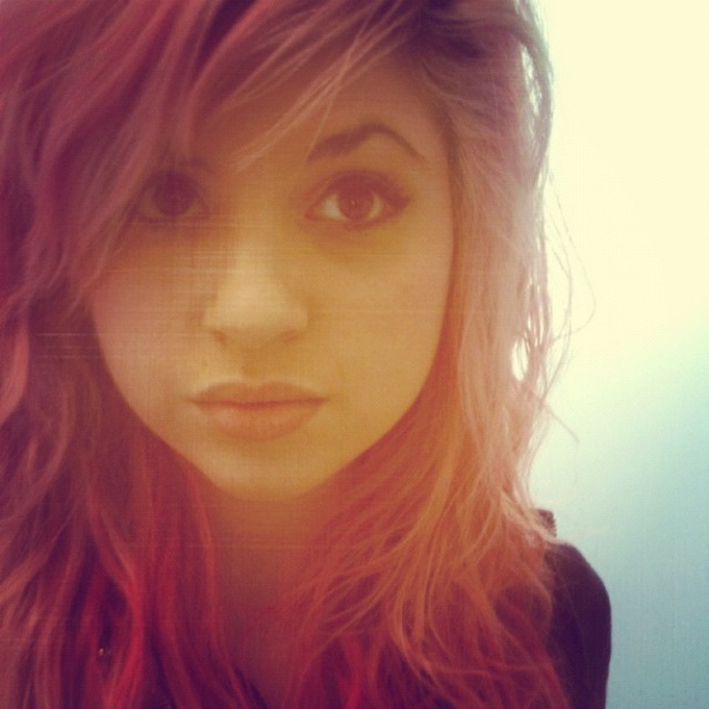 pink hair!