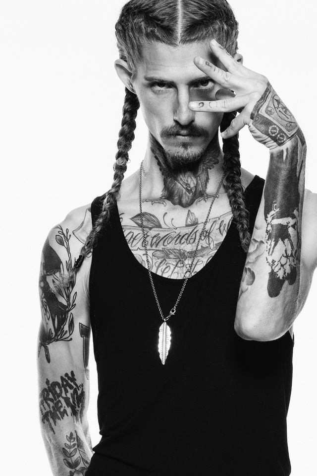 Man braids