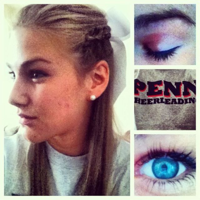 cheer hair