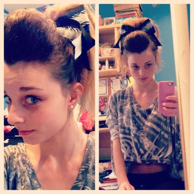 cheer hair