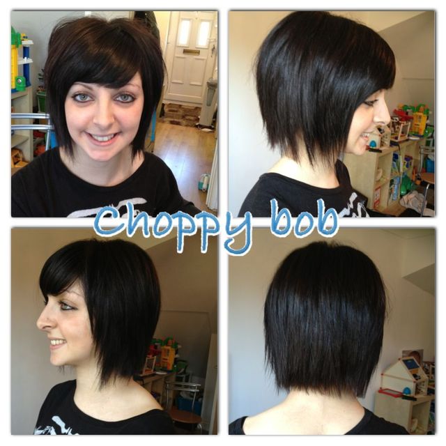 choppy bob