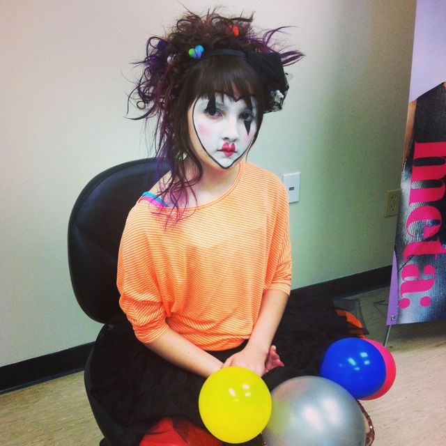 circus updo  