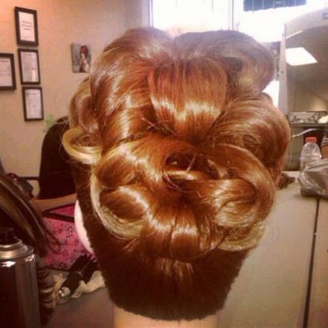 classic updo