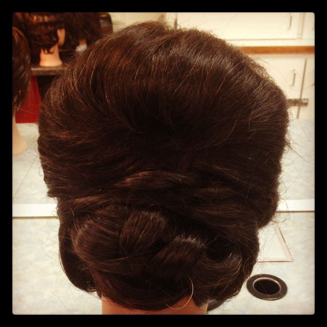 classic updo