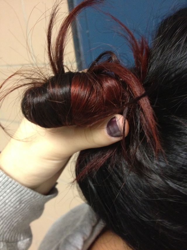 color bun