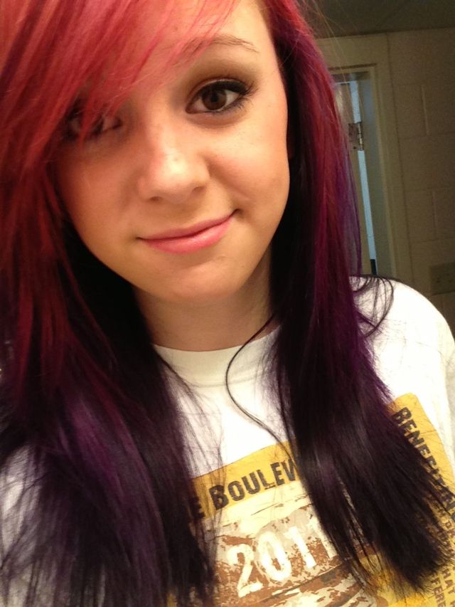 colored hair 