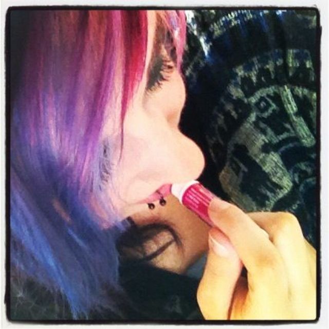 colored hair